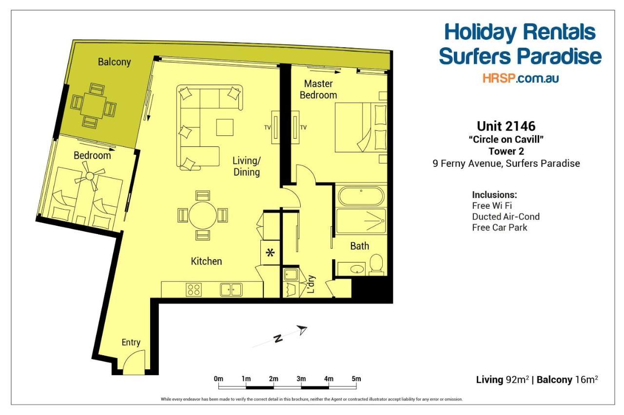 Circle On Cavill - Hr Surfers Paradise Apartment Gold Coast Exterior photo